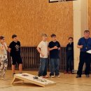 Rokiškio J. Tūbelio progimnazijos pradinių klasių mokinių „Cornhole“ turnyras (foto+video)