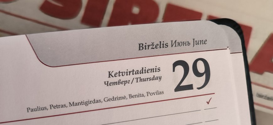 Birželio 29-oji Lietuvoje ir pasaulyje