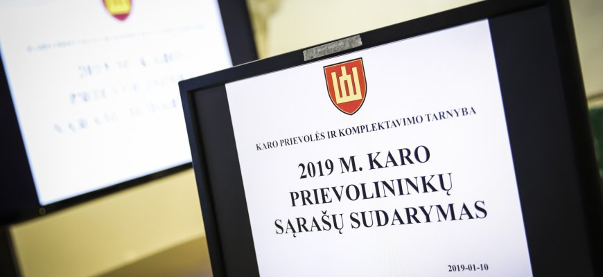 Sudaryti šių metų karo prievolininkų sąrašai